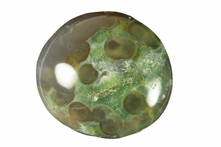 Polished Ocean Jasper Stone - New Deposit #261272